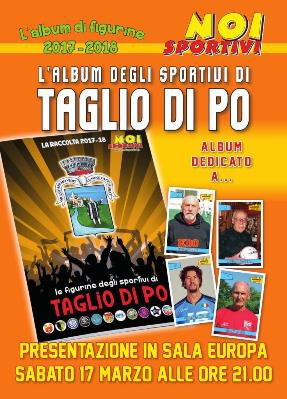 PRESENTAZIONE ALBUM FIGURINE SPORTIVI TAGLIOLESI