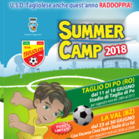 ISCRIZIONI CAMP 2018 USD TAGLIOLESE