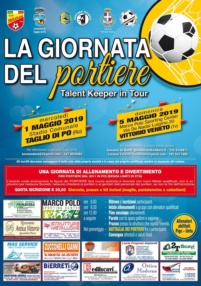 LA GIORNATA DEL PORTIERE - TAGLIO DI PO 01/05/2019